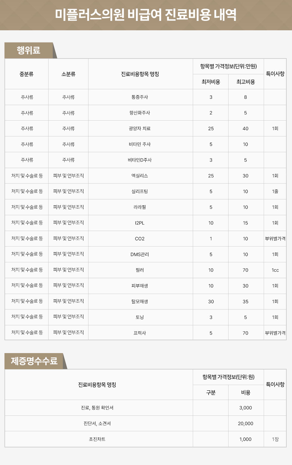 비급여